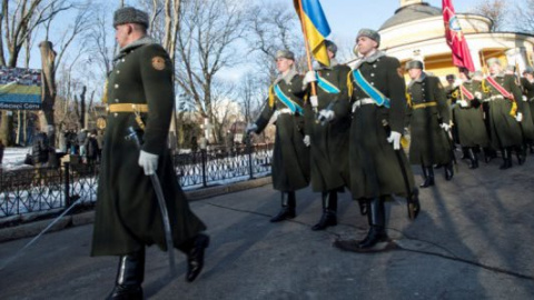 На Аскольдовій могилі вшанували пам'ять героїв Крут