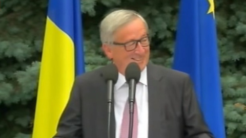 Юнкер захотів їсти і попросив швидше закінчити брифінг на Банковій