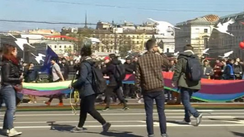 ​У Петербурзі на травневі свята вегани побилися з ЛГБТ-активістами
