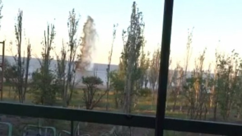 ​Опубліковано свіже відео обстрілів бойовиками Широкиного