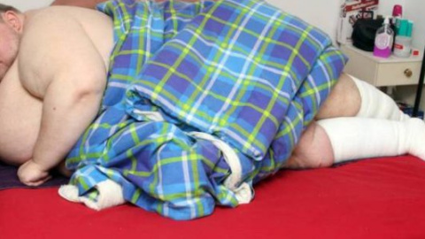 ​Скончался самый толстый мужчина Великобритании весом почти полтонны