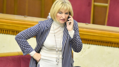 Під словами "винеси козла" Луценко мала на увазі депутата Юрія Левченка. Фото: Изым Каумбаев, "Країна"