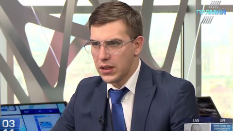 Сергій Биков. Скріншот відео youtube Телеканал Прямий
