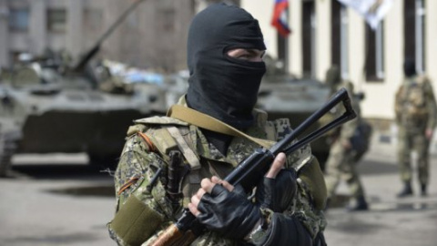 Террористы захватили Хозяйственный суд Донецкой области