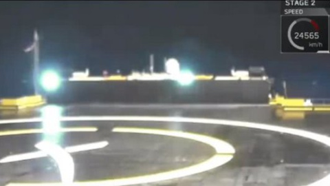 ​SpaceX повторила успішну посадку ракети Falcon 9 на баржу в океані