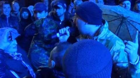 Невідомі зірвали концерт на Майдані з нагоди річниці Революції