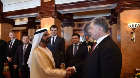 У 2016 році ОАЕ відвідали понад 112 тис. українців. Фото: president.gov.ua