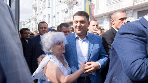 Гройсман. Вінниця. Фото: facebook.com/volodymyrgroysman