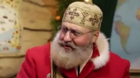 У Львові відкрилася резиденція Святого Миколая. Скріншот відео