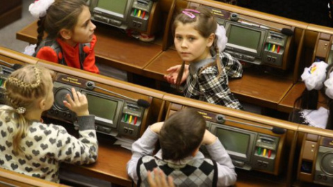 У Раді влаштували дитячий захід до Дня Святого Миколая