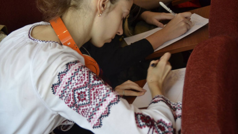 Диктант називався "На зламі тисячоліть". Фото: facebook.com/imgrinchenko