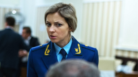  Поклонська заявила, що в Криму замироточив бюст Миколи II Фото: khersonline.net