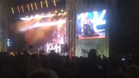 Самойлова виступила в окупованому Криму. Скріншот відео 