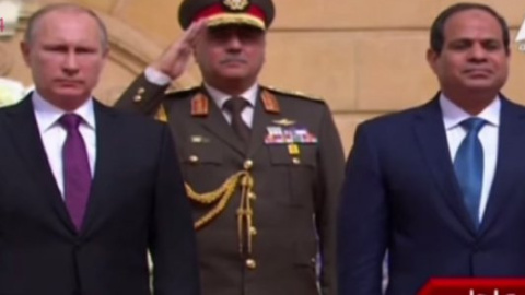 Єгипетський оркестр здивував Путіна виконанням гімну Росії