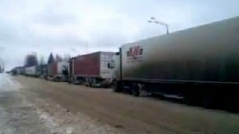 Затор між Москвою і Петербургом. Скріншот відео на youTube