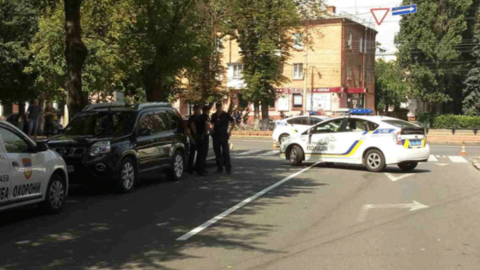 У Вінниці в магазині одягу почалася пожежа через кинуту вибухівку