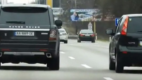 ​Авто Луценка за півгодини порушило три пункти ПДР