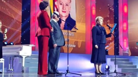 Грібаускайте вручили українську премію "Людина року"