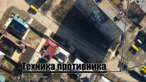 У Горлівці зняли військову техніку бойовиків