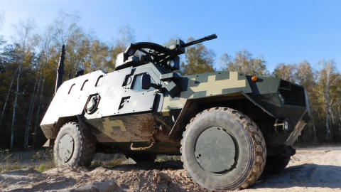 Боевой модуль "Вий" на броневике Дозор-Б. Фото: ukroboronprom.com.ua