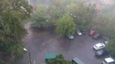 Київ накрило зливою. Фото: facebook.com/ooleksienko