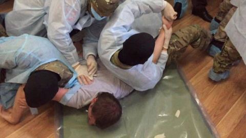 Силовики принудительно взяли ДНК у Полищука и Медведько. Фото: facebook.com/c14news