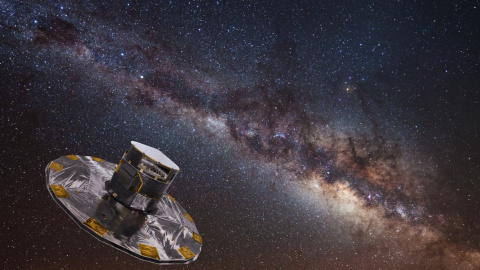 Точна кількість ідентифікованих зірок на карті - 1142 мільйона. Фото: ESA/ATG