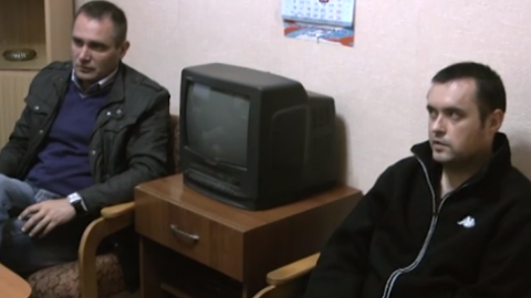 Затриманим українцям пред'явили звинувачення. Скріншот відео ren.tv