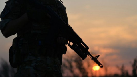 Військові опублікували відео 4-годинного обстрілу Мар'їнки