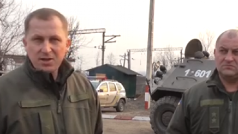 Поліція Донецької області займається створенням системи контролю на залізницях і автошляхах. Скріншот відео