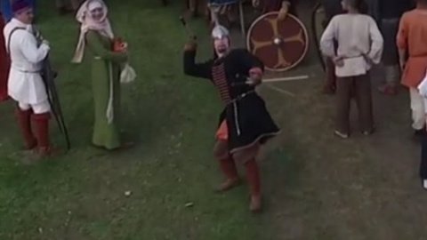 ​У Росії безпілотник збили списом