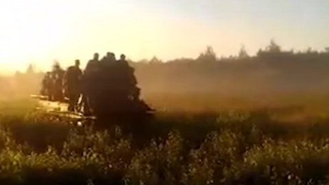Також браконьєри обстріляли безпілотники поліції. Фото: скріншот відео