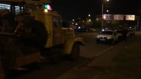 В Одесі знесли пам'ятний знак Жукову. Скріншот відео