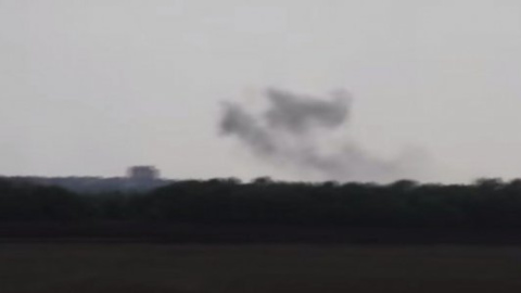 ​Опубліковано відео мінометного обстрілу бойовиками житлового сектору Авдіївки
