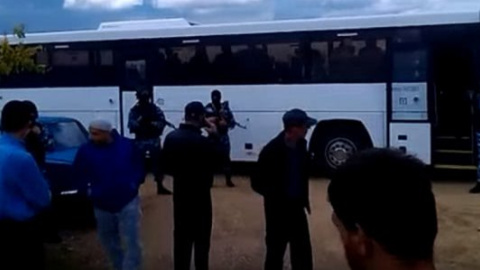 Затриманих автоматниками мусульман у Криму зобов'язали з'явитися в поліцію