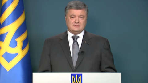 Порошенко дякує Нідерландам за ратифікацію угоди про асоціацію. Скріншот відео facebook.com/petroporoshenko