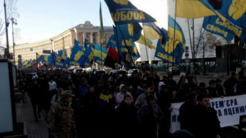 ​"Свобода" влаштувала мітинг біля Ради