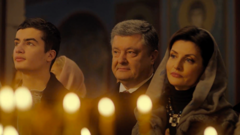 Порошенко опублікував відеопривітання. Скріншот відео