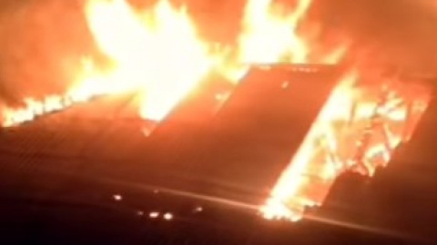 Пожежа в Лук'янівському СІЗО. Скріншот відео youtube.com/watch?v=BlqRSxw0Bto