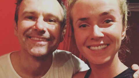 Еліна Світоліна і Святослав Вакарчук. Фото: twitter.com/ElinaSvitolina