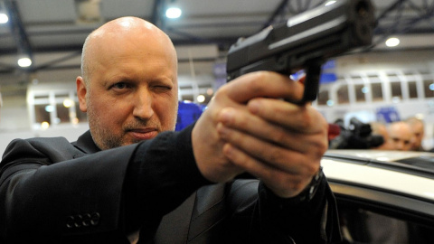 Турчинов  посетил зону АТО. Фото: facebook.com/oleksandr.turchynov