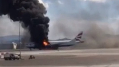 В аеропорту Лас-Вегаса загорівся британський Boeing-777