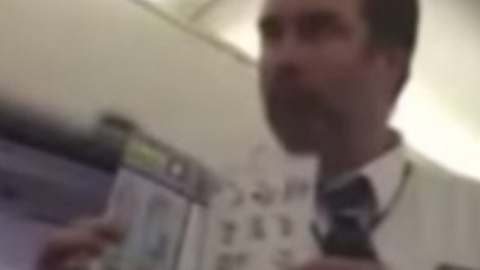 ​В сети набирает популярность видео со стюардом-аниматором лоукоста