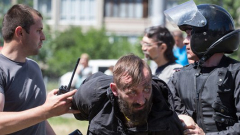 9 міліціонерів постраждали під час "Маршу рівності" у Києві