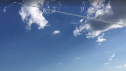 Запуск керованої ракети. Скріншот відео