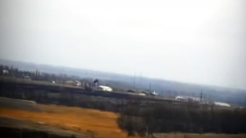 Бойовики з "Градів" обстріляли Водяне. Скріншот youtube