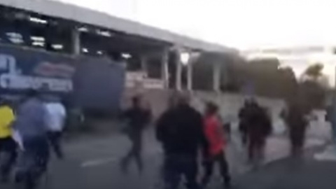 Повернення Саакашвілі. Скріншот відео 