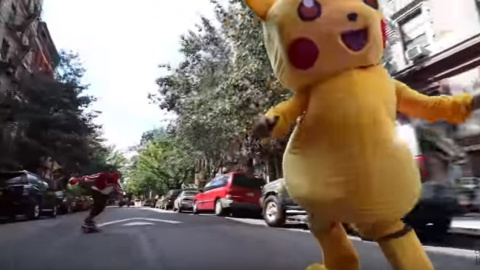 Реальный Pokemon Go. Скриншот видео