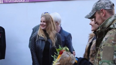 В Киев вернулись "киборги" из донецкого аэропорта