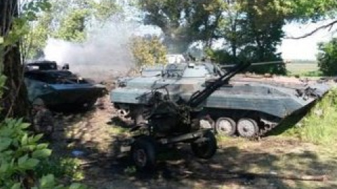 В интернете опубликовали видео с солдатами, которых расстреляли под Волновахой